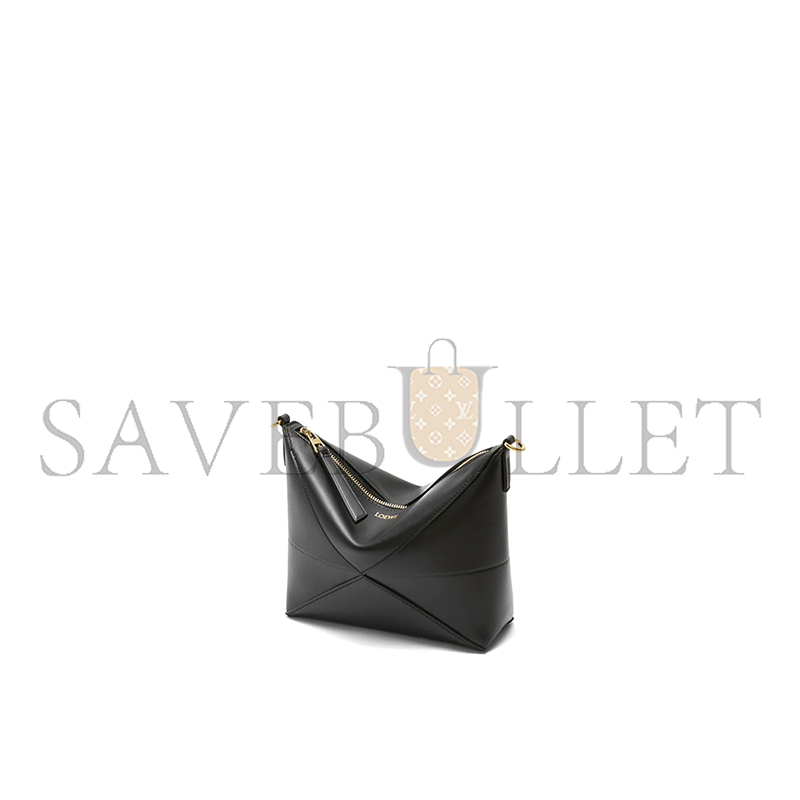 L0ew* puzzle fold leather shoulder bag (23*15*6cm)